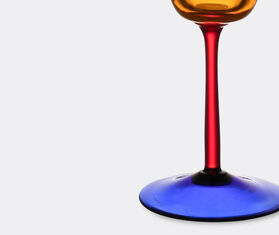 Dolce&amp;Gabbana Casa 'Carretto Siciliano' white wine glass, yellow and blue YELLOW DGCA22HAN703MUL