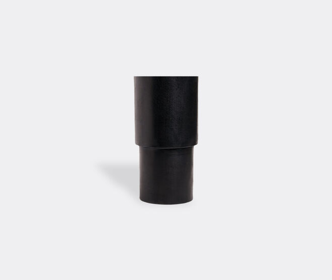 Mad et Len 'Candle holder', wide BLACK MALE23CAN153BLK