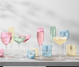 LSA International 'Polka' tumbler, set of four MULTICOLOUR LSAI20POL216MUL