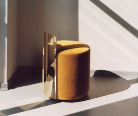 Marta Sala &Eacute;ditions &#39;PF1 Ren&egrave;&#39; pouf BRASS MSED18REN695BRA