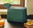 Alessi 'Plissé' toaster racks, green  ALES22PLI024GRN