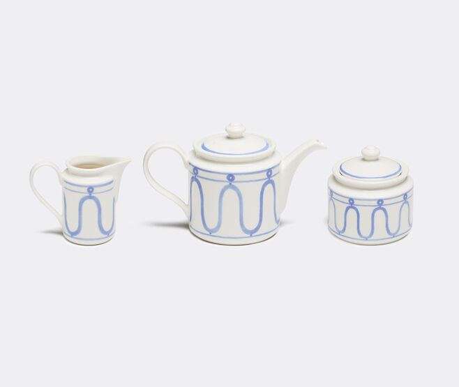 THEMIS Z 'Serenity' tea set, blue BLUE THEM24SER191BLU