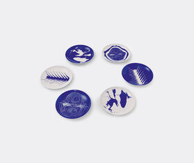 Cassina &#39;Le Monde de Charlotte Perriand, Neige&#39;, placeholder plates, set of two MULTICOLOUR CASS21SET163BLU
