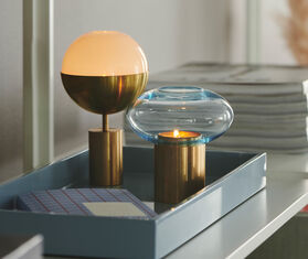 Applicata 'Fragrance' candleholder BRASS APPL20FRA438BRA