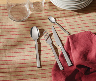 Alessi 'Ovale' cutlery, set of twenty-four SILVER ALES22OVA924SIL