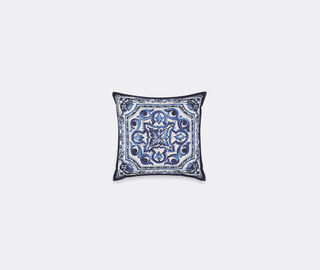 Dolce&amp;Gabbana Casa 'Maiolica' cushion, blue BLUE DGCA26OUT521BLU