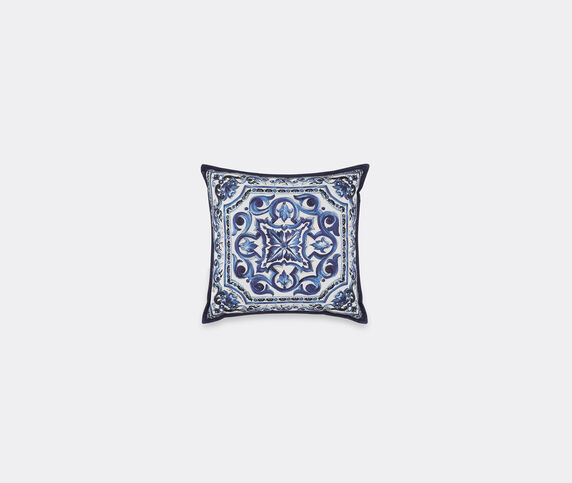 Dolce&Gabbana Casa 'Maiolica' cushion, blue BLUE DGCA26OUT521BLU