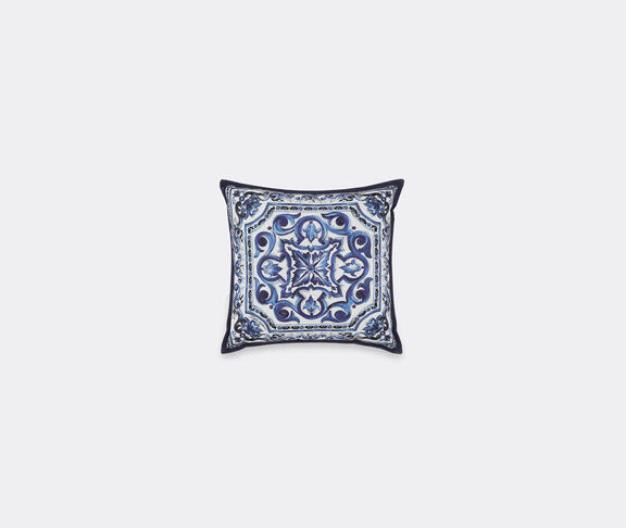 Dolce&Gabbana Casa Outdoor Cushion Maiolica Blue undefined ${masterID} 2