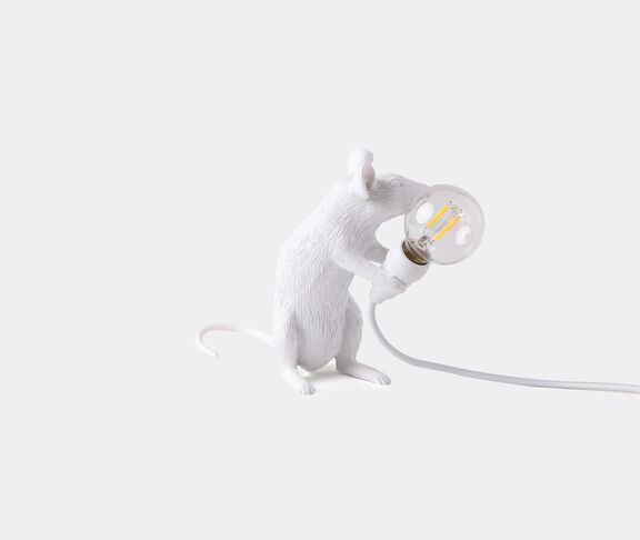Seletti 'Mouse' lamp sitting, US and USB plug, E14 bulb undefined ${masterID}