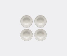 Bordallo Pinheiro &lsquo;Fantasia&rsquo; soup plate, set of four, ivory IVORY BOPI23FAN697WHI