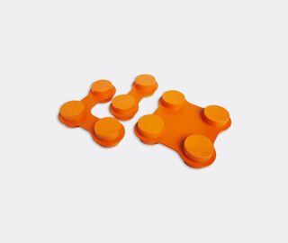 Cassina 'Modular Imagination by Virgil Abloh', triple connecting element for blocks ORANGE CASS22MOD070ORA