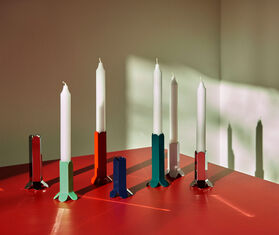 Hay &#39;Arcs Candleholder&#39;, small MULTICOLOUR HAY121ARC463SIL