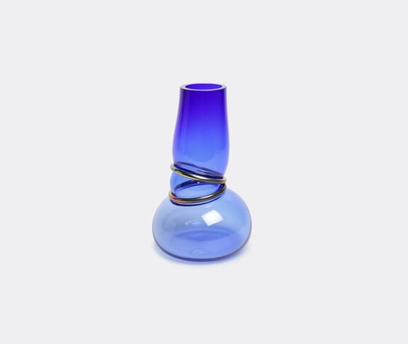 Vanessa Mitrani ‘Double ring’ vase Deep Blue ${masterID}