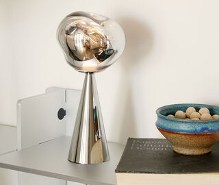 Tom Dixon 'Melt' portable lamp, silver SILVER TODI23MEL610SIL