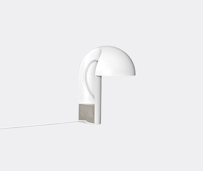 Gejst &lsquo;Leery&rsquo; table lamp, white WHITE GEJS23LEE012WHI