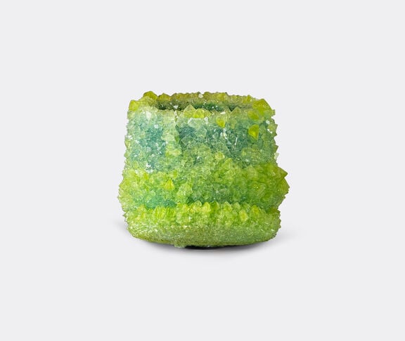 Mineral Series Large Crystal Vase - Grass Green undefined ${masterID} 2