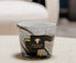Baobab Collection 'Stones Marble' candle, small Multicolor BAOB23STO059MUL