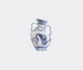 Seletti 'Classic On Acid, Ibex' vase, white and blue MULTICOLOUR SELE25POR738MUL