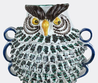 Les-Ottomans 'Owl' vase MULTICOLOUR OTTO23HAN354MUL