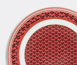 Rosenthal 'La Greca Signature' service plate, red RED ROSE23SIG036RED