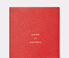 Smythson 'Make It Happen' notebook, scarlet red SCARLET RED SMYT22PAS347RED