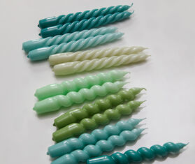 Hay 'Candle Twist', set of six, pink MULTICOLOUR HAY121CAN450MUL