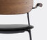 Menu 'Co Chair' with armrests, brown back  MENU19COC702BRW