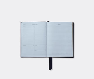 Smythson '2026 Soho' weekly diary with pocket, navy BLUE SMYT25PAS932BLU