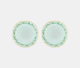 Aquazzura Casa &#39;Secret Garden&#39; soup plate, set of two GREEN AQUA23SEC154GRN