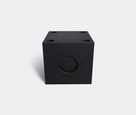 Cassina &#39;Modular Imagination by Virgil Abloh&#39;, matte black modular element with orange feet, cube BLACK CASS22MOD049BLK