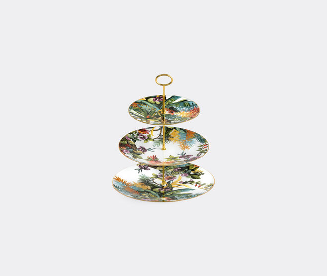 Simone Guidarelli Home 'Jungle' three-tier cake stand, multicolor MULTICOLOUR SIMO26JUN805MUL