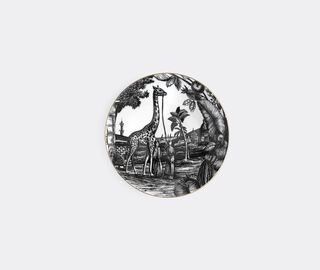 Simone Guidarelli Home 'Sunset Safari' soup plate, black and white MULTICOLOUR SIMO26SOU693MUL