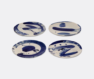Serax 'Sophia' breakfast plate, set of four, blue BEIGE SERA26BRE411BEI
