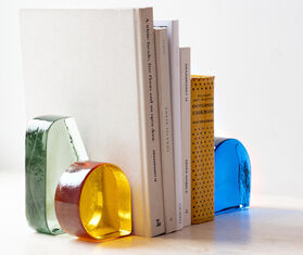 Sch&ouml;nbuch 'Cinema' bookend, yellow YELLOW SCHO20CIN200YEL