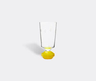 Reflections Copenhagen 'Chelsea' tall glass, set of two, neon yellow YELLOW REFL22CHE721YEL