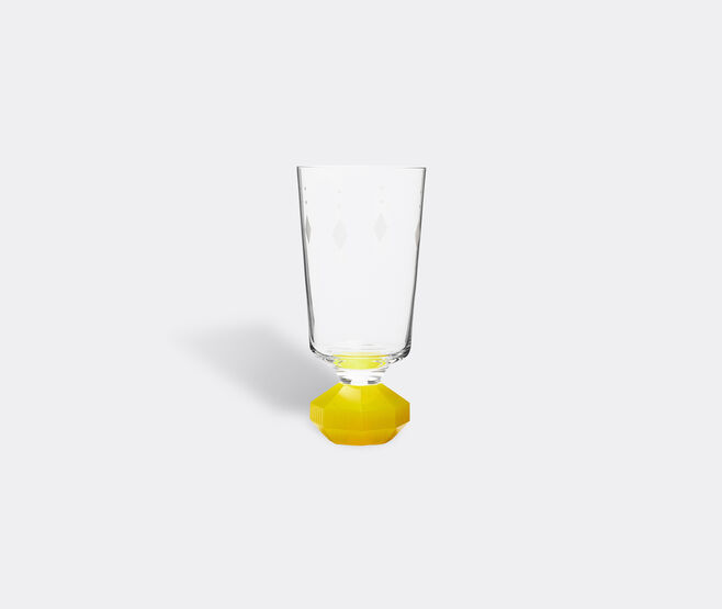 Reflections Copenhagen 'Chelsea' tall glass, set of two, neon yellow YELLOW REFL22CHE721YEL