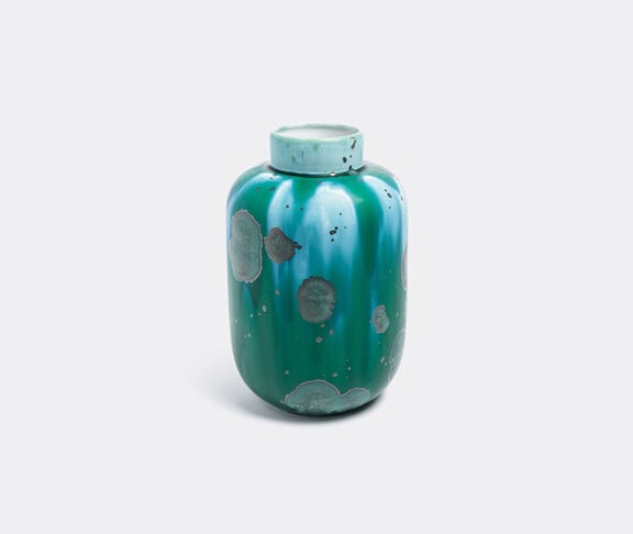 Milan Pekar Studio Vase, Krystalline Glaze (Extra Large) Matt blue ${masterID} 2