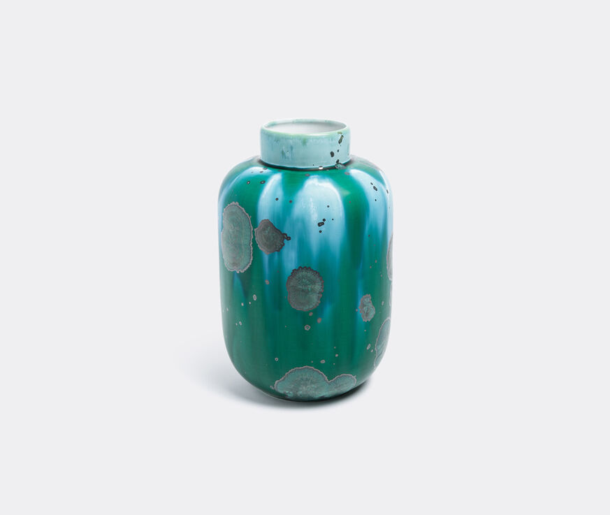 Milan Pekar Studio 'Crystalline' vase, extra large Matt blue MIPE15VAS710BLU