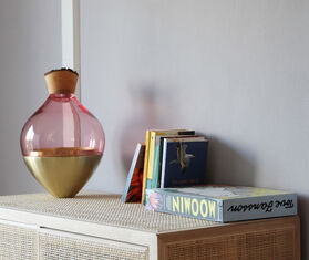 Utopia &amp; Utility &#39;Rose India 2&#39; stacking vessel PINK UTUT22STA067PIN