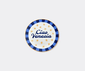 Bitossi Home 'Ciao Venezia' plate, blue and gold MULTICOLOUR BIHO26CIA875MUL