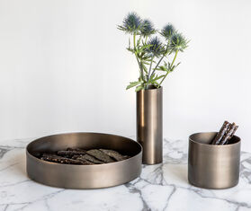 XLBoom &#39;Noella&#39; vessel, small, matt black BLACK XLBO20NOE760BLK