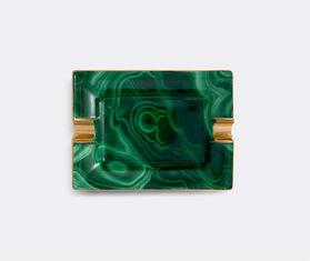 L&#39;Objet &#39;Malachite&#39; ashtray GREEN LOBJ22MAL491GRN