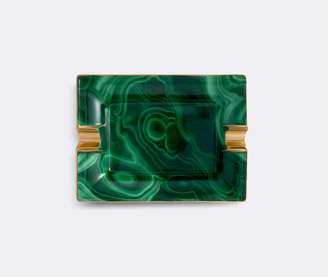 L'Objet 'Malachite' ashtray GREEN LOBJ22MAL491GRN