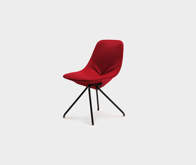 Poltrona Frau 'DU 30' chair, Carminio RED POFR20CHA079RED