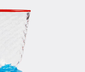 La DoubleJ 'Quilted' glass, set of two, blue MULTICOLOUR LADJ24QUI267MUL