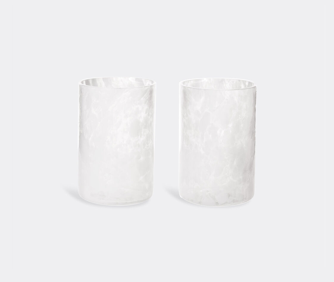 Stories Of Italy Glassware Opaline White Uni