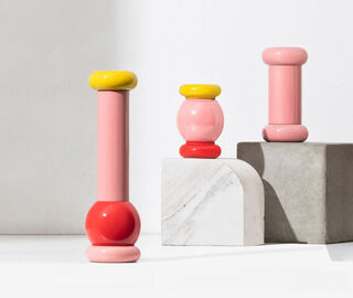 Alessi '100 Values Collection' salt, pepper and spice grinder, medium, pink PINK ALES21SAL546PIN