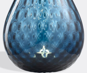 NasonMoretti 'Macram&eacute;' candle holder, large, avio blue BLUE NAMO22CAN918BLU