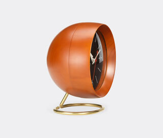 Vitra 'Desk Clocks Chronopak' LIGHT BROWN VITR19DES993BLK
