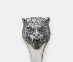 Gucci &#39;Tiger&#39; dessert fork, set of two SILVER GUCC22DES947SIL